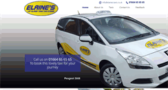 Desktop Screenshot of elaines-taxis.co.uk